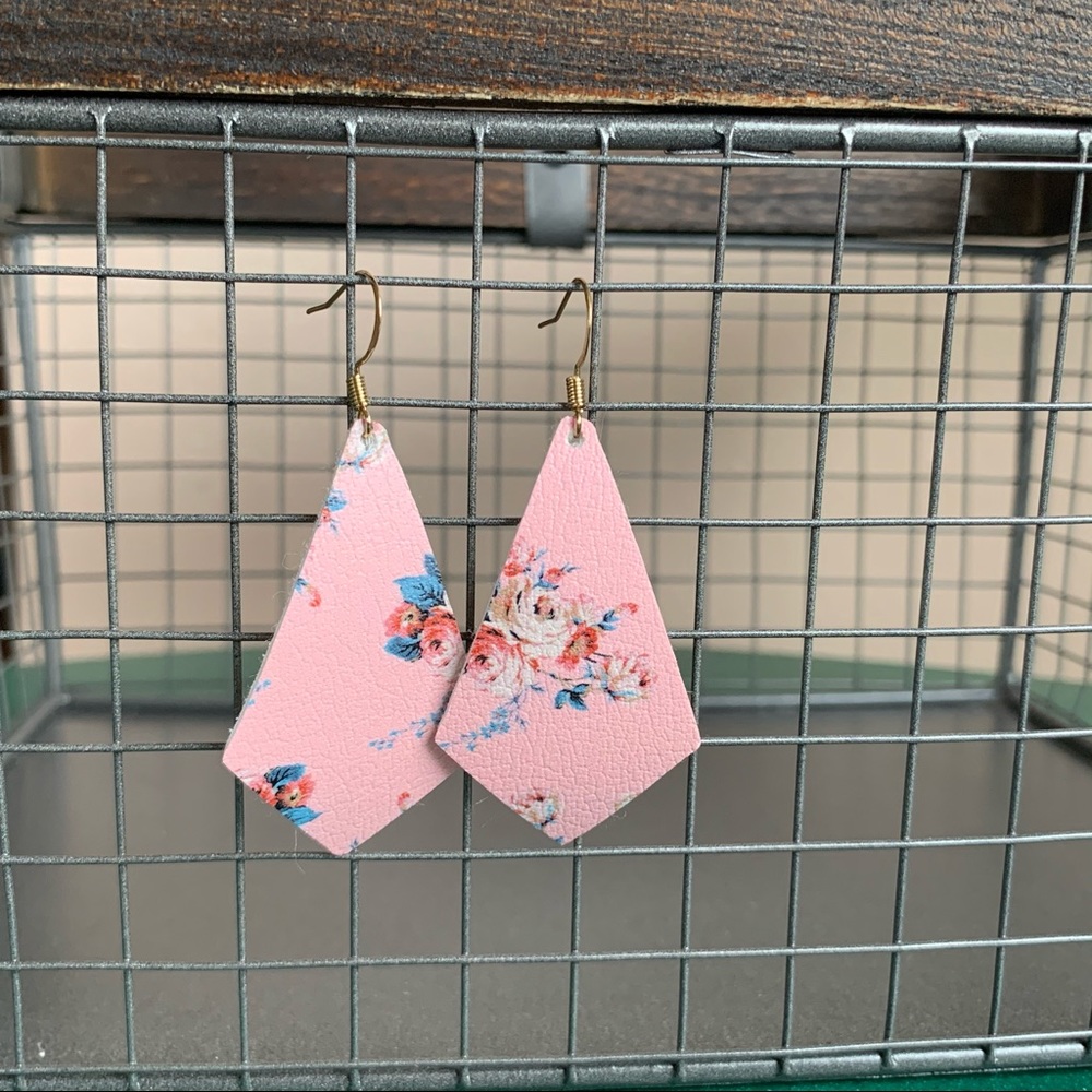 Floral earrings